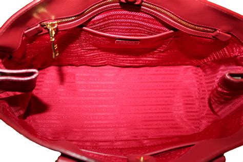 prada bn1844 saffiano lux|Prada lux bag review.